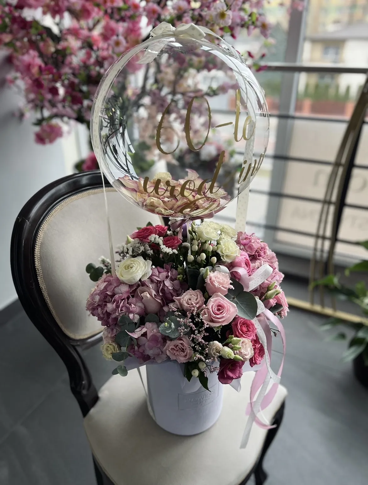 Flowerbox z balonem "Balonowe Cudo"